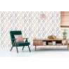 Tapete Bunte Geometrische Muster