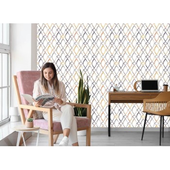 Tapete Bunte Geometrische Muster