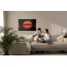Leinwandbild Gemalte Lippen