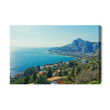 Leinwandbild Kroatisches Meer