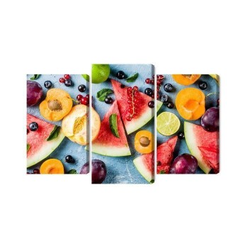 Mehrteiliges Bild Feiertagsfrucht