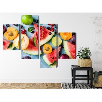 Mehrteiliges Bild Feiertagsfrucht