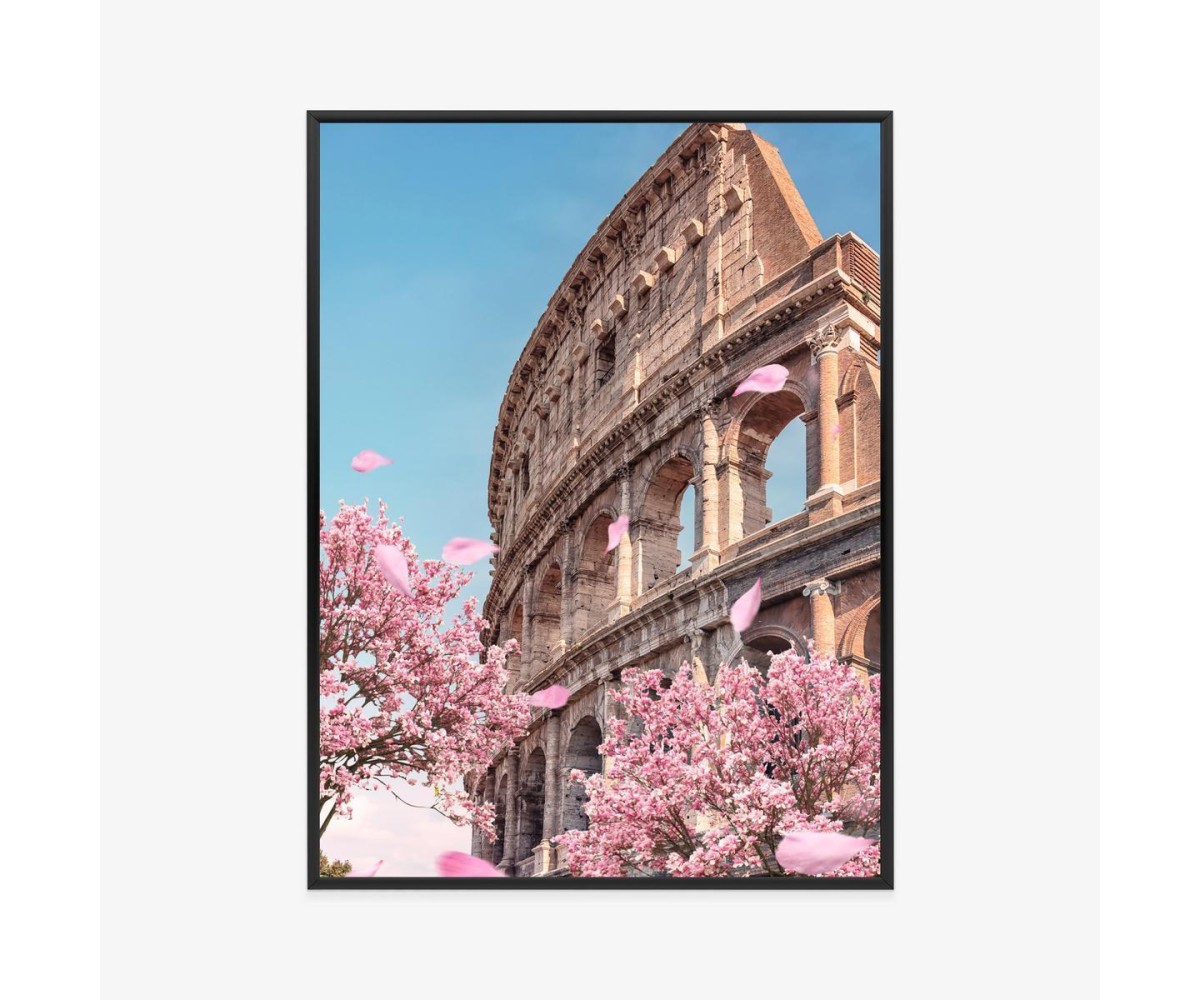 Poster Das Kolosseum In Rom Im Frühling