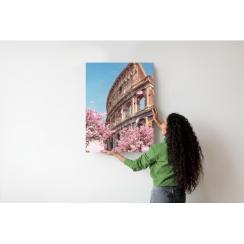 Poster Das Kolosseum In Rom Im Frühling