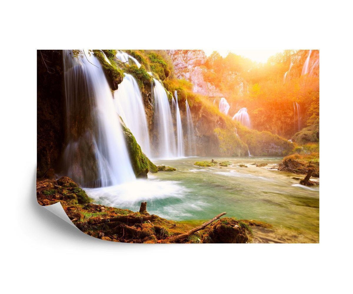 Fototapete Kaskaden-Wasserfall