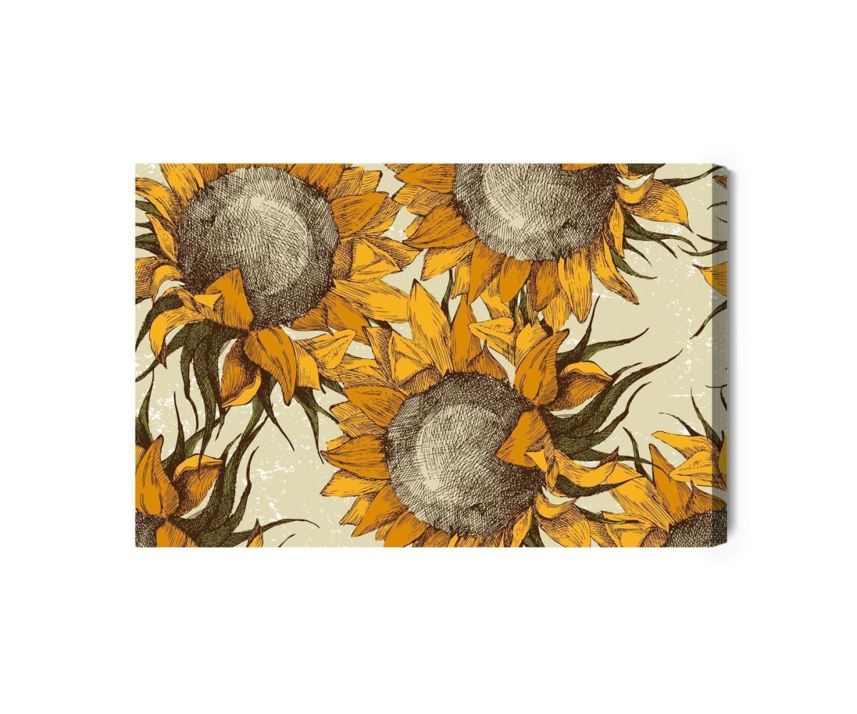 Leinwandbild Sonnenblumen