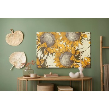 Leinwandbild Sonnenblumen