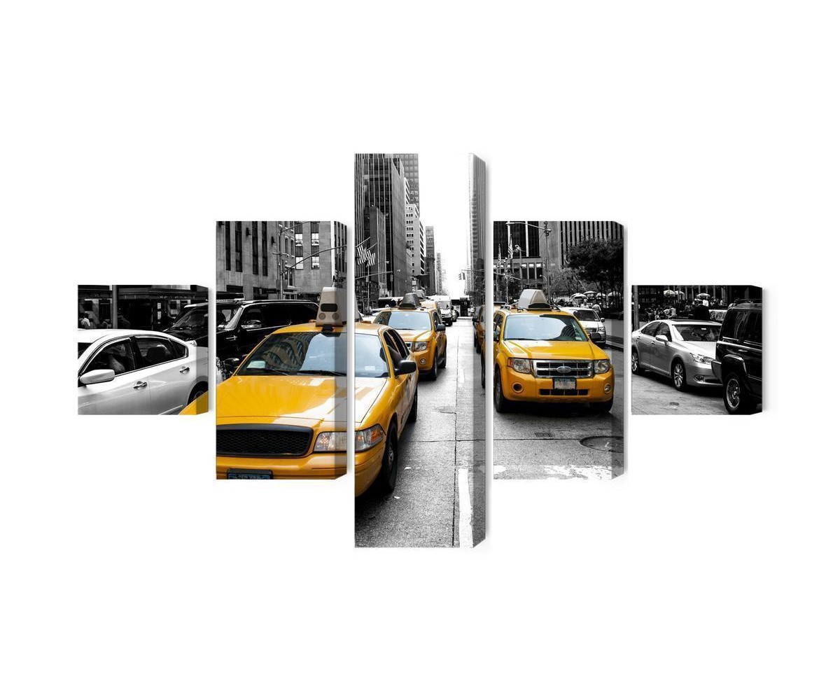 Mehrteiliges Bild Taxis In New York