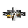 Mehrteiliges Bild Taxis In New York