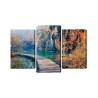 Mehrteiliges Bild Nationalpark Plitvicer Seen