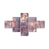 Mehrteiliges Bild Frühlingsblumen 3D