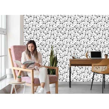 Tapete Pandas Mit Herzen