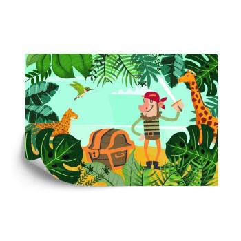 Fototapete Captain Buckle Schatzsuche