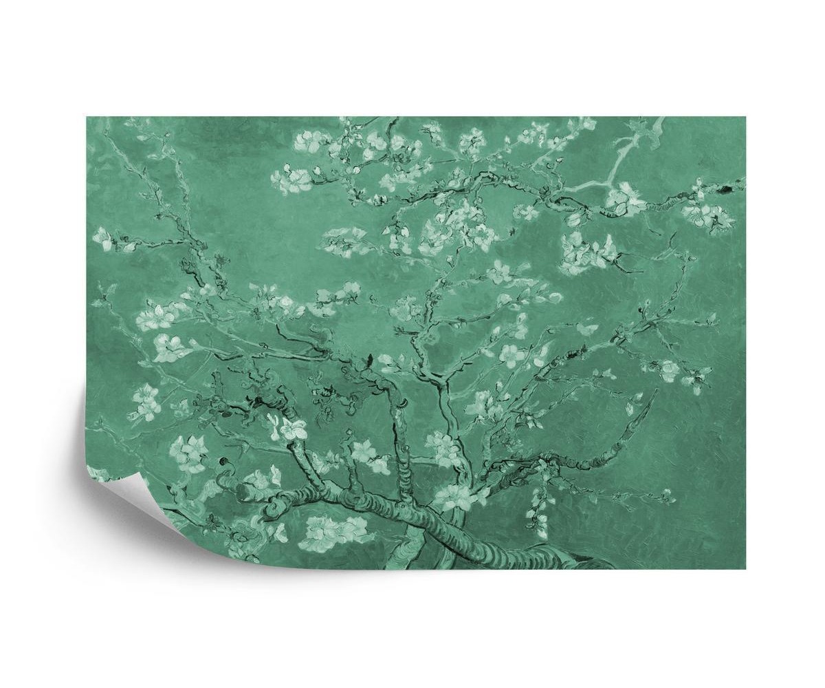Fototapete Van-Gogh-Blüten Im Grün