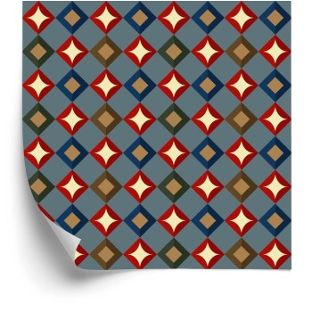 Tapete Bunte Quadrate