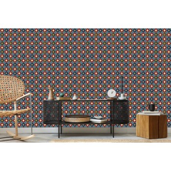 Tapete Bunte Quadrate