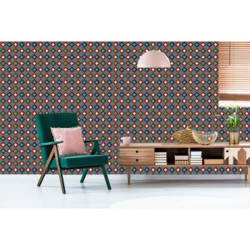 Tapete Bunte Quadrate