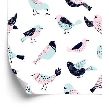 Tapete Die Vögel
