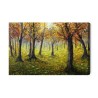Leinwandbild Herbstliche Waldlandschaft
