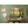 Leinwandbild Herbstliche Waldlandschaft