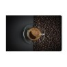 Leinwandbild Ein Glas Espresso