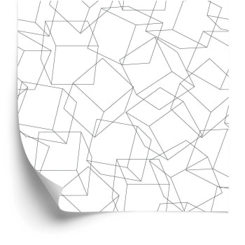 Tapete Minimalistischer 3D-Effekt