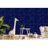 Tapete Die Bunten Dinosaurier Für Ein Babyzimmer