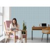 Tapete Geometrisches Muster Im Retro-Stil