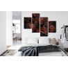 Mehrteiliges Bild Schokoladenmuffins