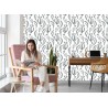 Tapete Pusteblumen Im Vintage-Stil