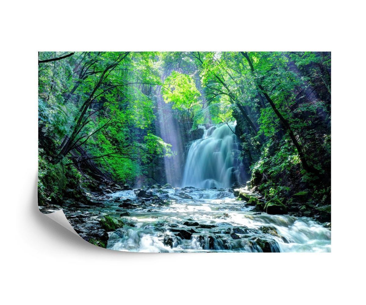 Fototapete Wasserfall Im Wald