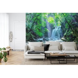 Fototapete Wasserfall Im Wald
