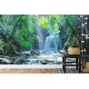 Fototapete Wasserfall Im Wald