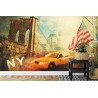 Fototapete New York City Taxi