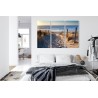 Mehrteiliges Bild Nordseestrand 3D
