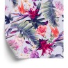 Tapete Mehrfarbige Blumen