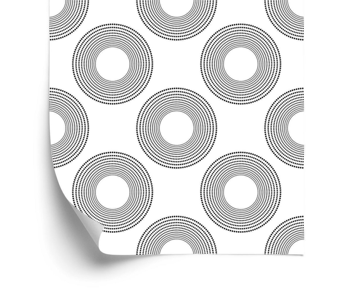 Tapete Geometrisch - Kreise