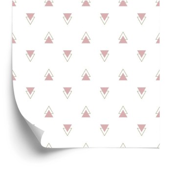 Tapete Geometrisch - Moderne  Minimalistische Dreiecke