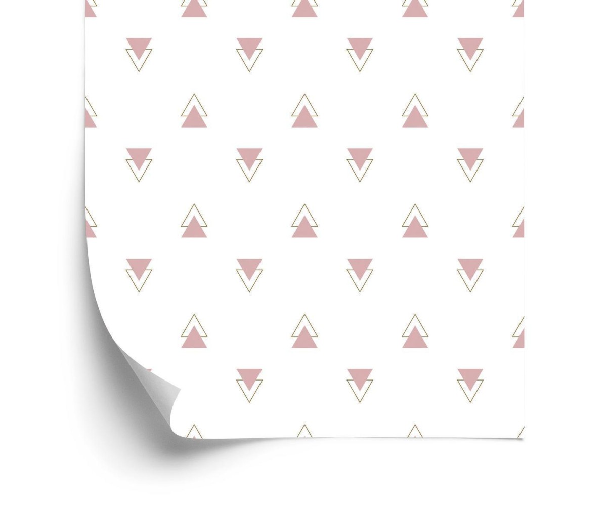 Tapete Geometrisch - Moderne  Minimalistische Dreiecke