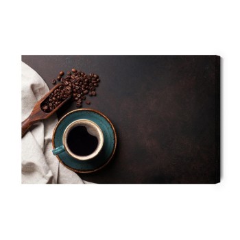 Leinwandbild Schöne Tasse Kaffee
