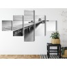 Mehrteiliges Bild Holzsteg