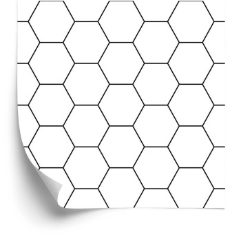 Tapete Geometrisches Muster - Sechseck