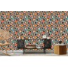 Tapete Bunte Geometrische Muster