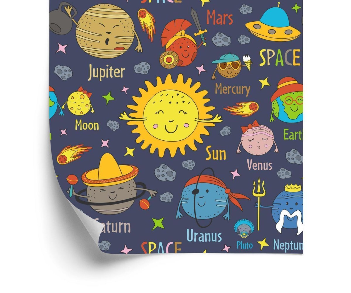 Tapete Planeten  Sonne Und Ufo