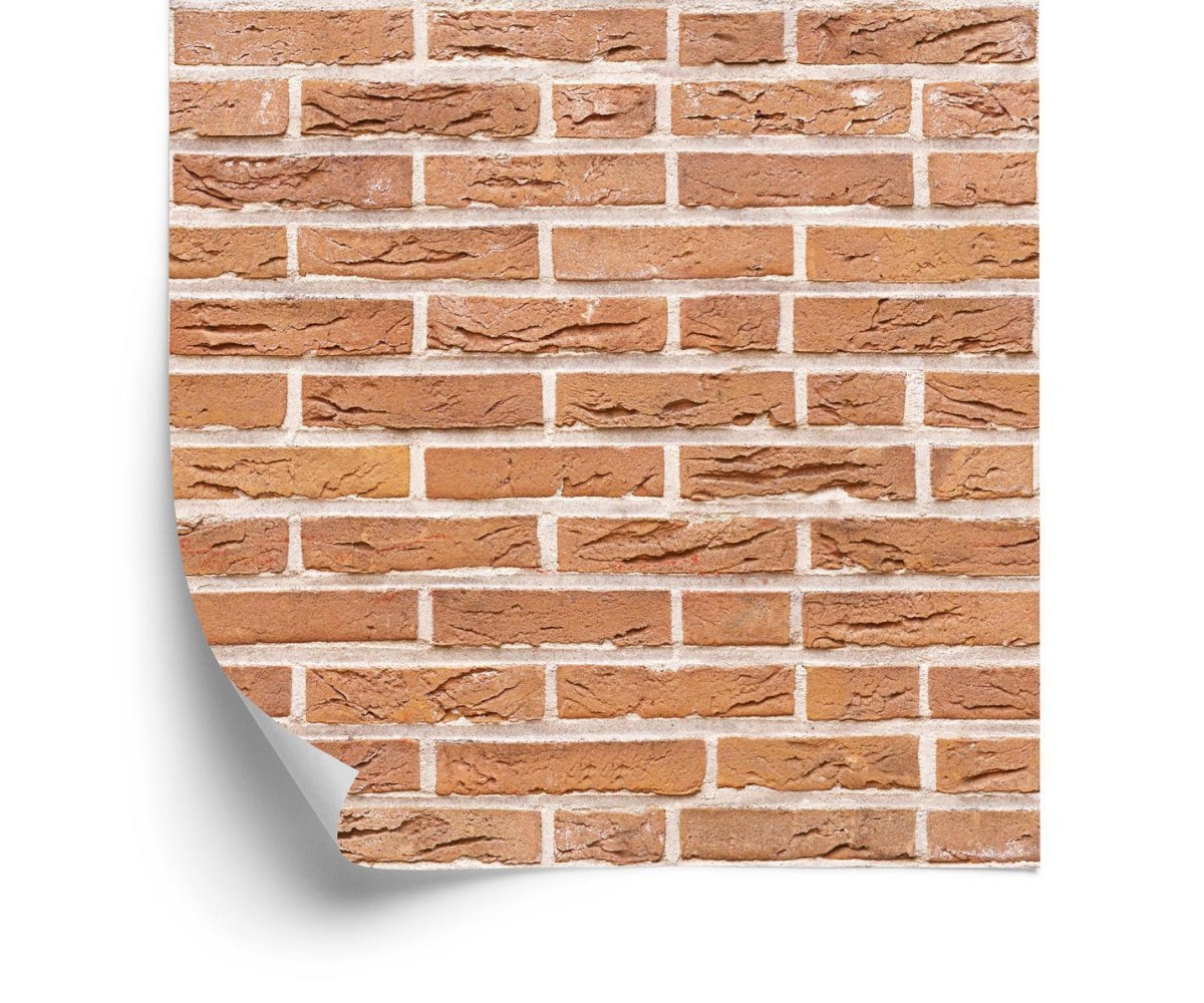 Tapete Ziegelwand