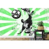 Fototapete Fußballstars: Streik!