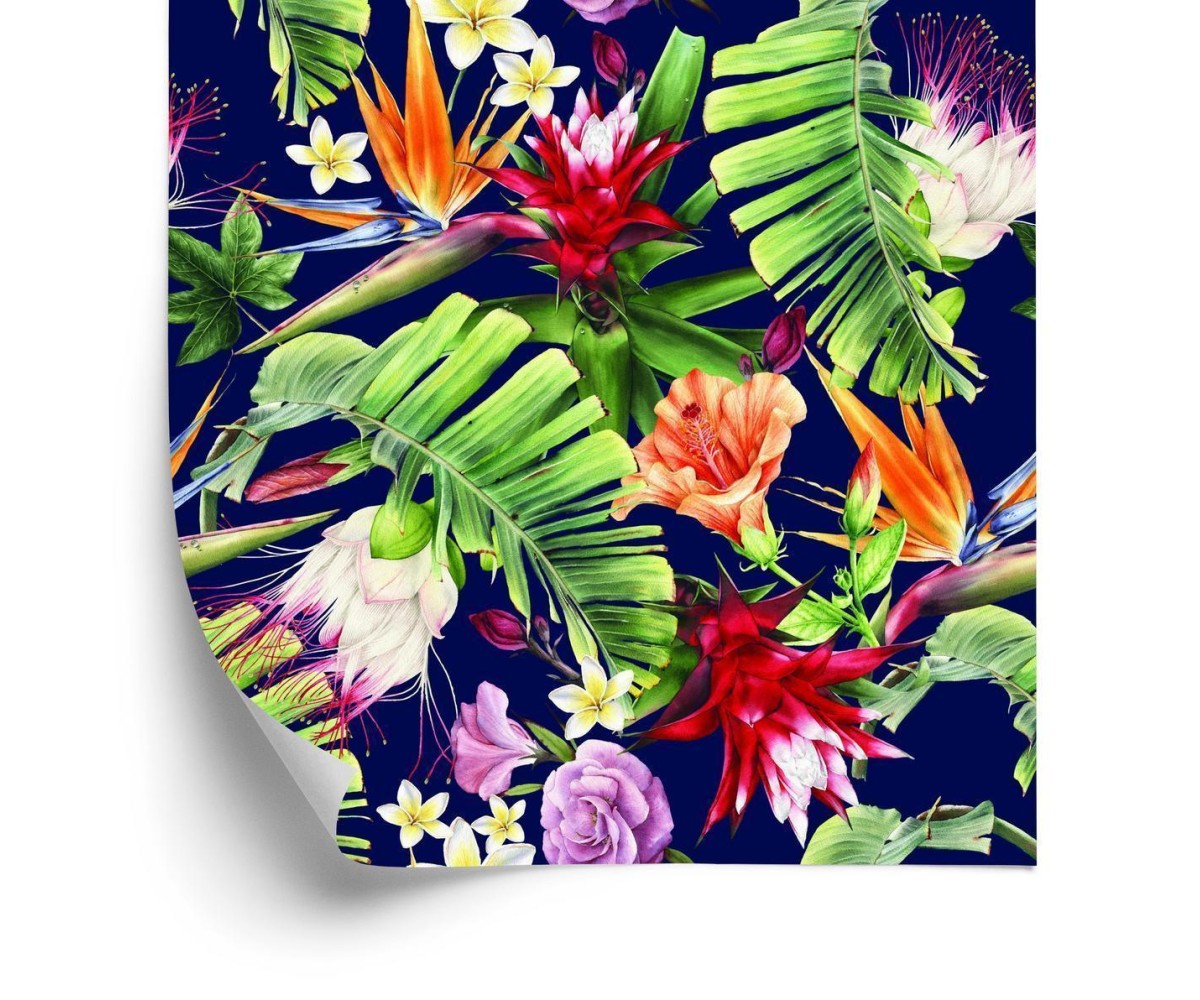 Tapete Verschiedene Blumen