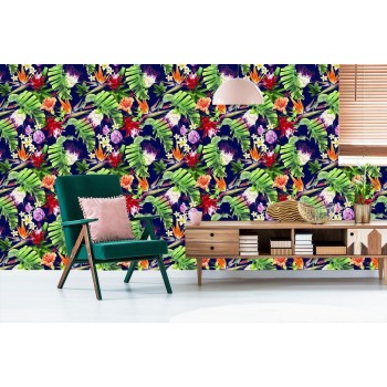 Tapete Verschiedene Blumen