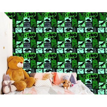 Tapete Jugendzimmer Mit Dinosauriern