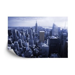 Fototapete Empire State View In Blau